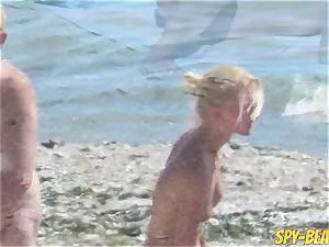 spycam first-timer naked Beach milfs Hidden cam Close Up